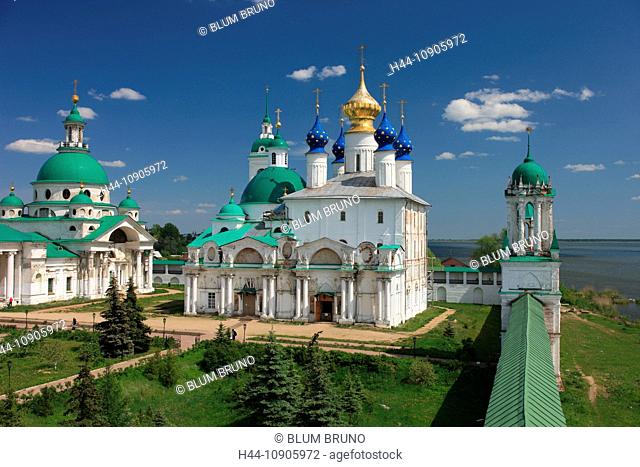 Russia, Rostov, Golden Ring, Russian-orthodox, church, history, golden spires, onion domes, monasteries, magical times