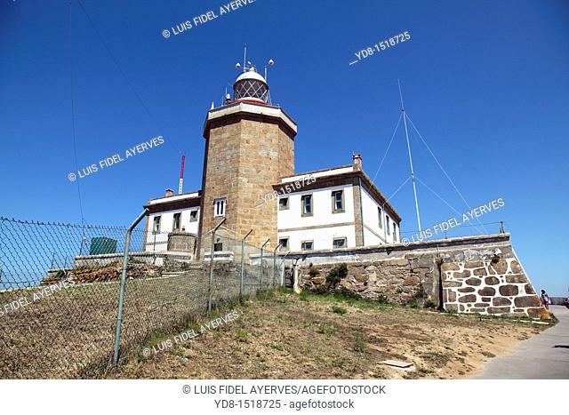 Finisterre lighthouse. Cape Finisterra. A Coruña, Galicia, Spain