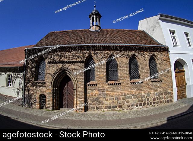 07 April 2020, Brandenburg, Gransee: The museum of local history is housed in a former hospital chapel in the Brandenburg town of Gransee in the Oberhavel...