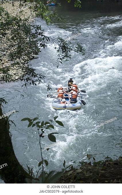 White water rafting on the Saripiqui River Puerto Viejo, Costa Rica