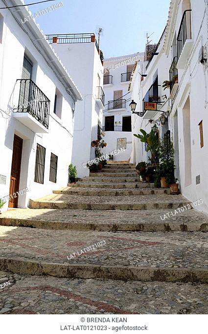Frigiliana is one of the most beautiful 'white' villages of the Southern Spain area called Andalucia. It is in the Alpujarra mountain and this is where Moorish...
