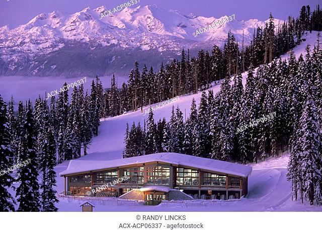 Blackcomb Mountain, Glacier Creek Lodge, Whistler, British Columbia, Canada