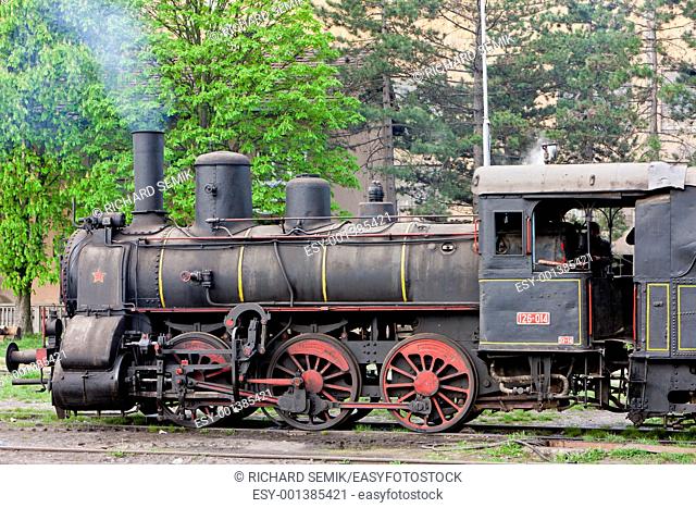 steam locomotive 126 014, Resavica, Serbia