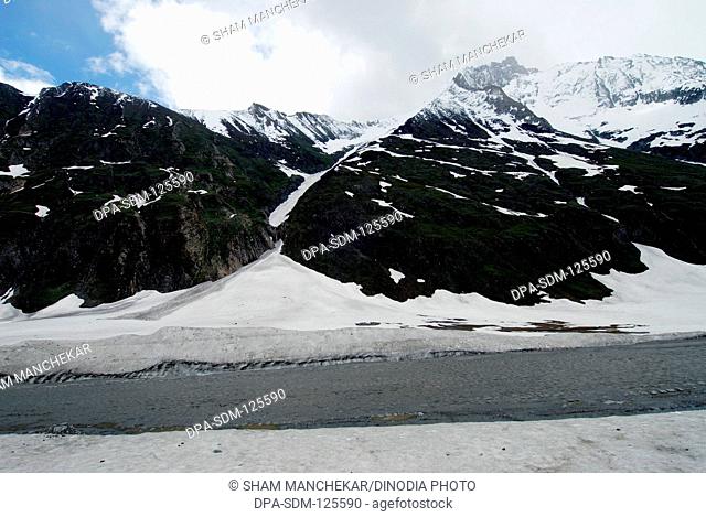 landscape at Drass ; Kargil ; Jammu & Kashmir ; India