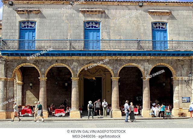 Palace of the Marquis of Aguas Claras, Plaza de la Catedral, Havana, Cuba