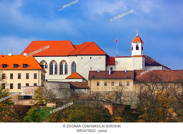 Castle Spilberk in Brno - Czech Republic - travel and architecture background