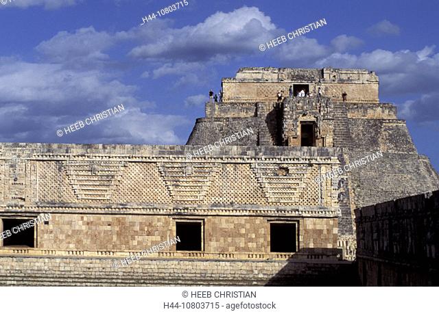cultural site, Estado de Yucatan, historical, Maya culture, Mexico, Central America, America, ruins, Uxmal