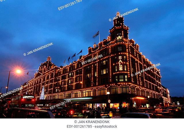 Harrods. Famous London department store