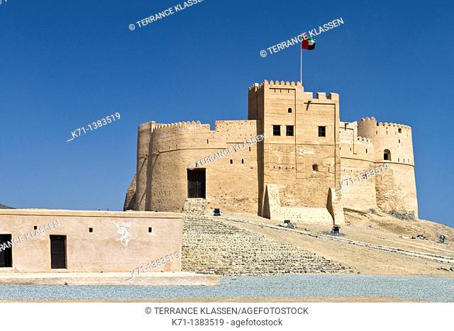 The Fujairah Fort in Fujairah, UAE