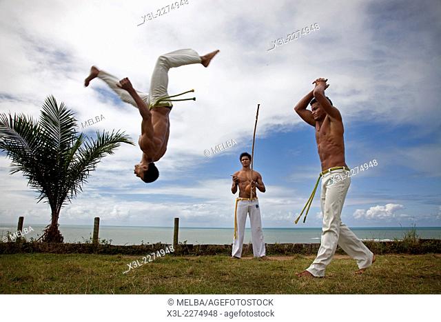 Capoeira, Trancoso. Salvador de Bahia. Brazil
