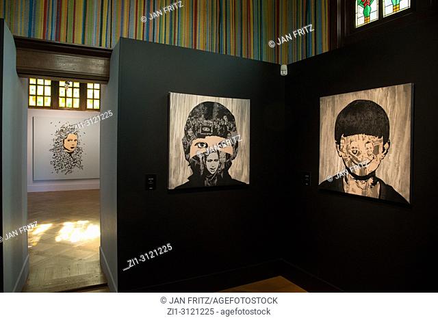 "Rebellion", "Smile". Icy & Sot. Moco Museum. Amsterdam. Netherlands