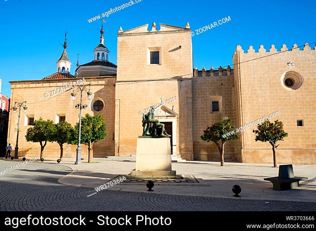 San Juan Batista church cathedral in Badajoz, Spain
