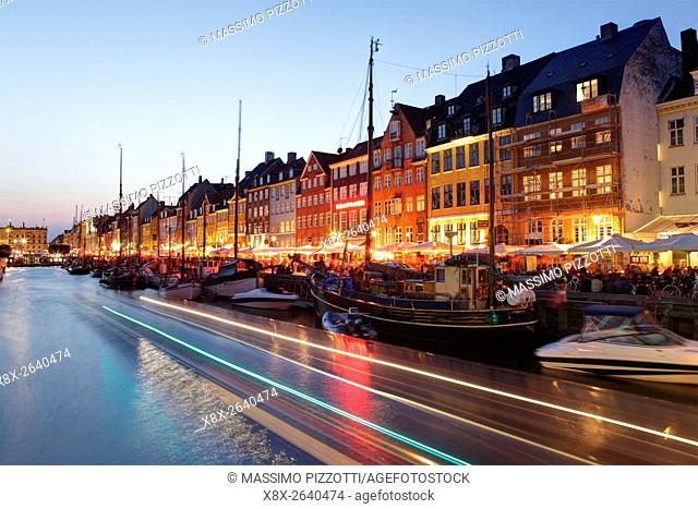 Nyhavn canal in Copenhagen, Denmark