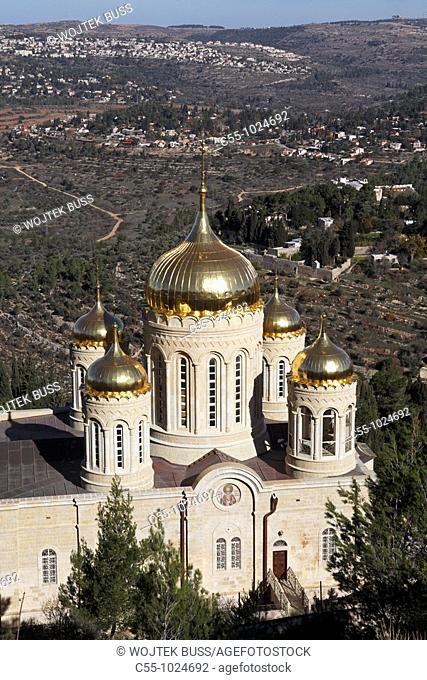 Jerusalem, Israel, Ein Karem, Russian Gornenskiy Gorny Monastery, church of all Russian Saints