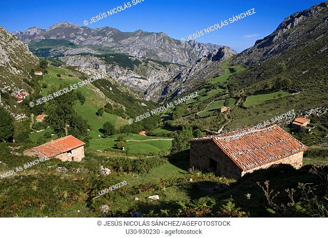 Invernales de Panizales, of the small town of Bejes, in the municipality of Cillorigo de Liébana, in Cantabria, Spain