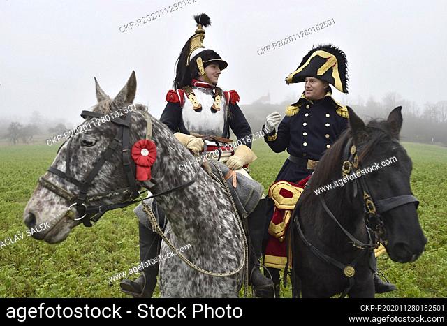 Enthusiasts commemorated the 215th anniversary of the Battle of the Three Emperors (Battle of Austerlitz) in an unorganized march to the Slavkov (Austerlitz)...