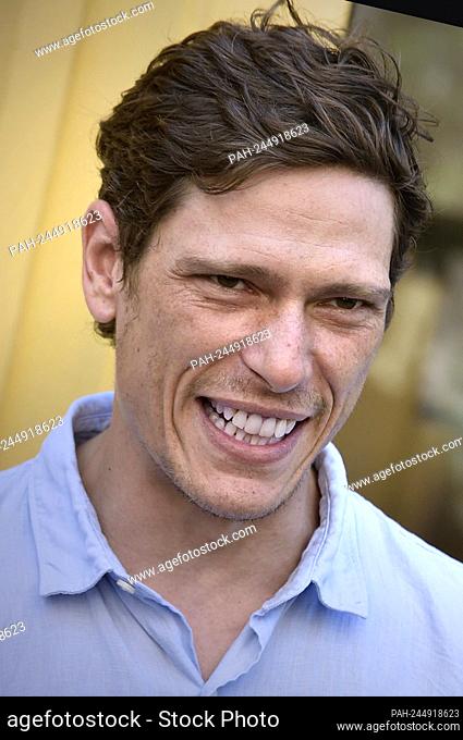 The Italian actor Matteo Martari during the photocall of the film The day and the night by Daniele Vicari. Rome (Italy), June14th 2021