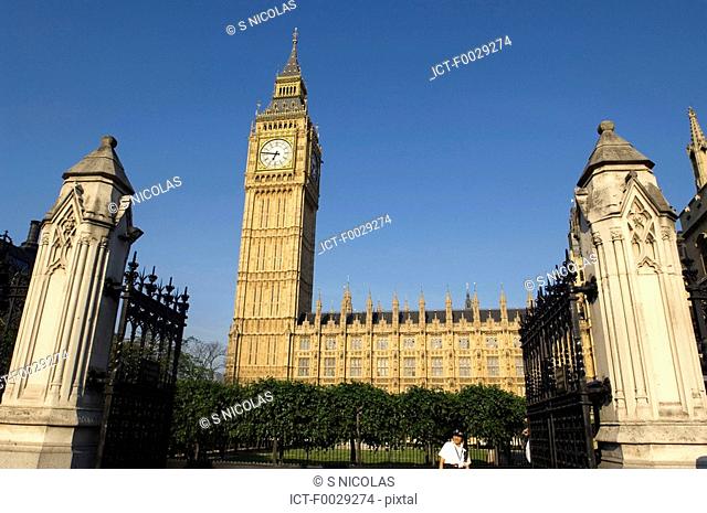 England, London, House of Parliament and Big Ben
