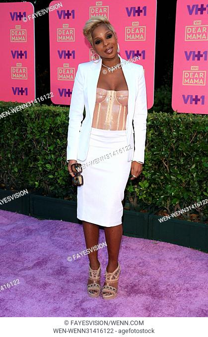 VH1's 2nd Annual 'Dear Mama: An Event To Honor Moms' - Arrivals Featuring: Mary J. Blige Where: Pasadena, California, United States When: 06 May 2017 Credit:...