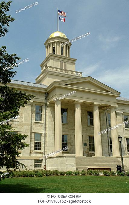 Iowa City, IA, Old Capitol Building, National Historic Landmark, University of Iowa
