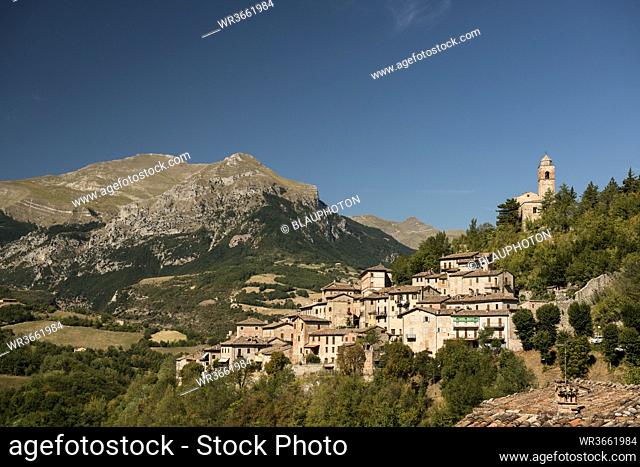 Italy, View of Montefortino
