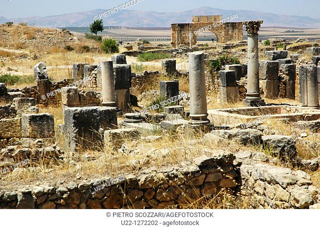Volubilis (Morocco): the archaeological site
