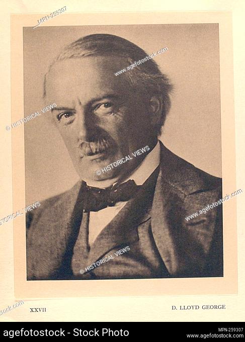 D. Lloyd George, Criccieth, August 25th, 1918. Coburn, Alvin Langdon, 1882-1966 (Photographer). More men of mark. Date Issued: 1922 Place: New York Publisher:...
