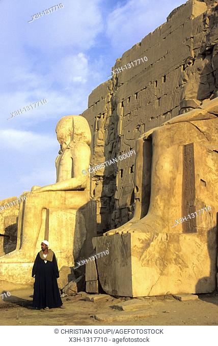 eighth pylon, Precinct of Amun-Re, Karnak, Luxor, Thebes, Egypt, Africa