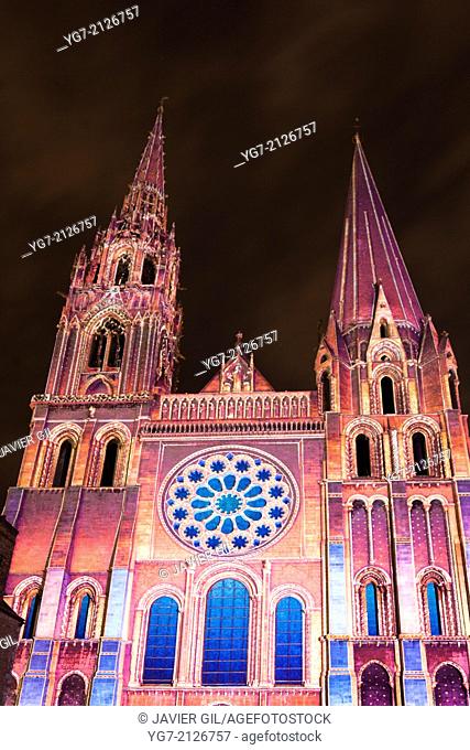 Cathedral of Chartres, Eure-Et-Loir, Centre, France