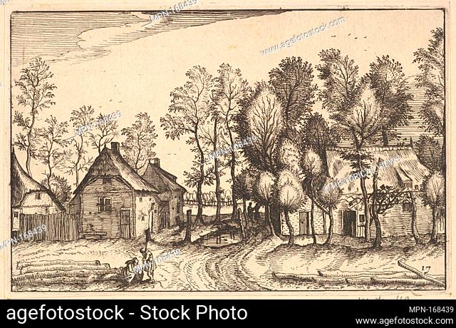 Landscape with Hewed Trees from Regiunculae et Villae Aliquot Ducatus Brabantiae. Artist: Claes Jansz. Visscher (Dutch, Amsterdam 1586-1652 Amsterdam); Artist:...