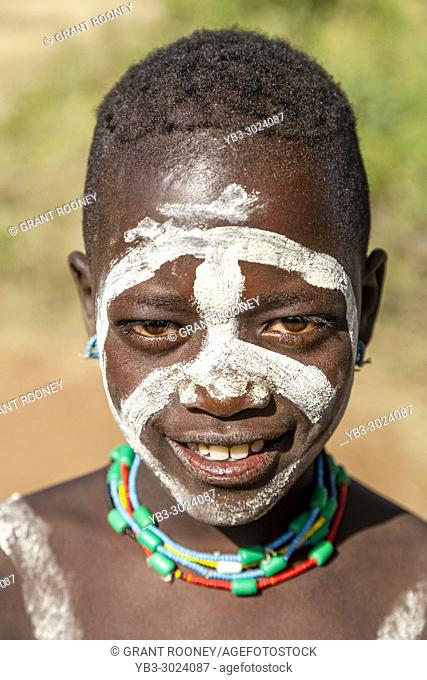 A Boy From The Hamar Tribe, Dimeka, Omo Valley, Ethiopia