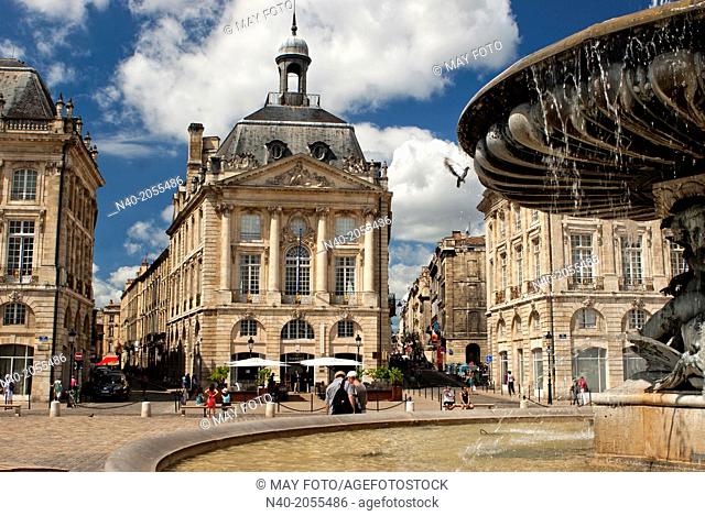 La Place de la Bourse, Bordeaux