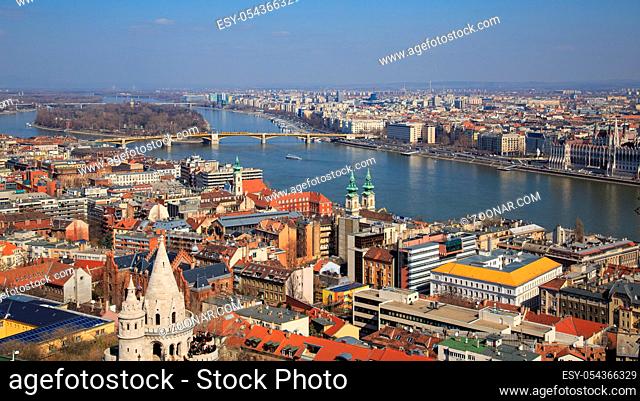 Budapest - panorama from castle