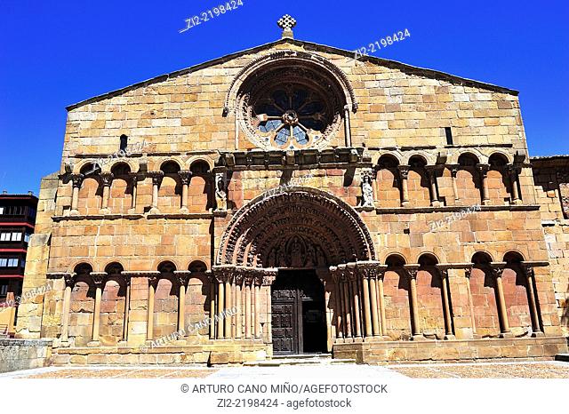 Romanesque Church of Santo Domingo, XIIth century, Soria, Spain