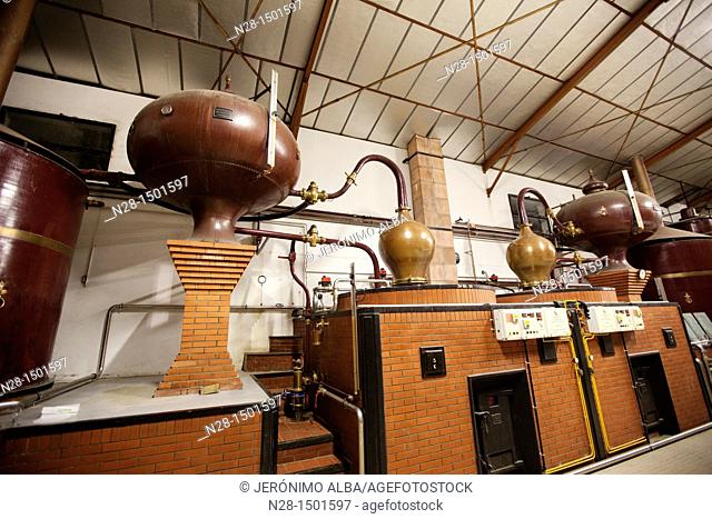 Distillery at the Samalens Armagnac Estate at Laujusan, Midi Pyrenees, France