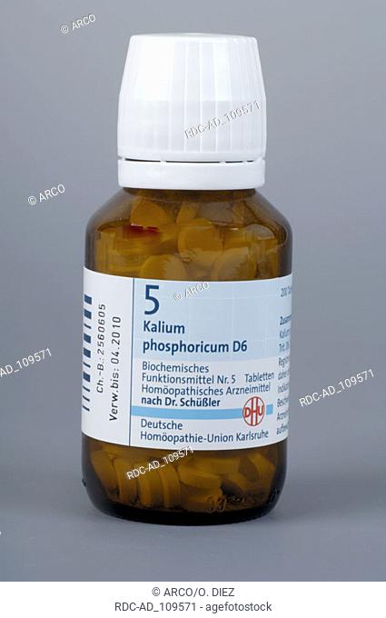 Schussler salt no. 5 Kalium phosphoricum Schuessler salts Schüssler salts homoeopathy