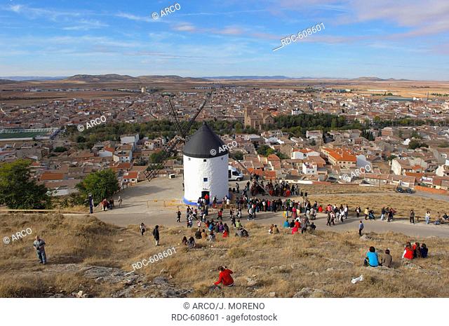 Consuegra, Windmill, Toledo province, Route of Don Quixote, Castilla-La Mancha, Spain