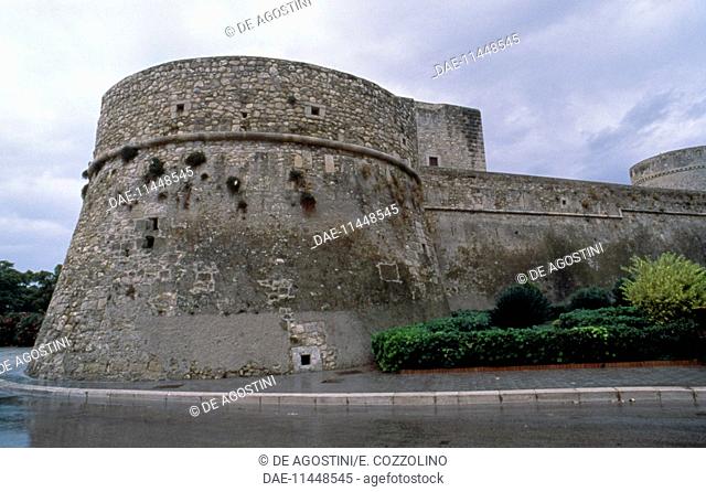 Bastion of Manfredonia castle, Apulia. Italy, 13th century