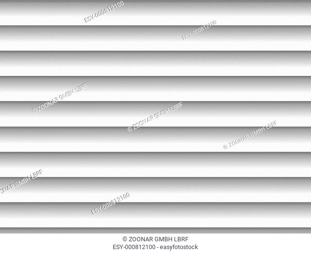 Gray horizontal blinds