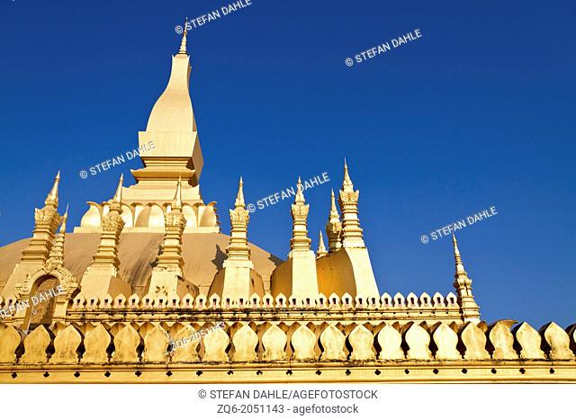 The Temple That Luang in Vientiane in Laos