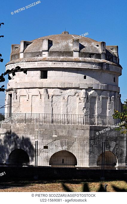 Ravenna (Italy): the Mausoleo di Teodorico
