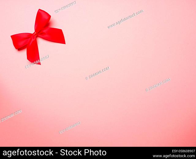 Pink Valentines Day background with space for your text