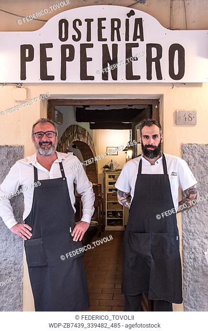 Owners of Osteria Pepe Nero
