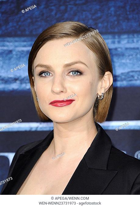 Premiere of 'Game of Thrones' Season 6 - Arrivals Featuring: Faye Marsay Where: Los Angeles, California, United States When: 10 Apr 2016 Credit: Apega/WENN