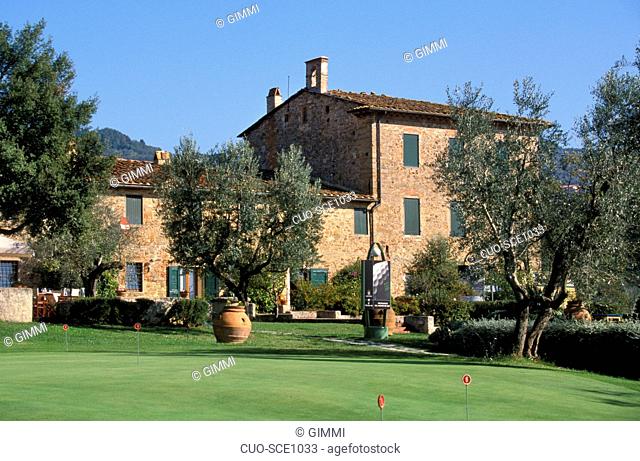 Golf club, Montecatini, Tuscany, Italy