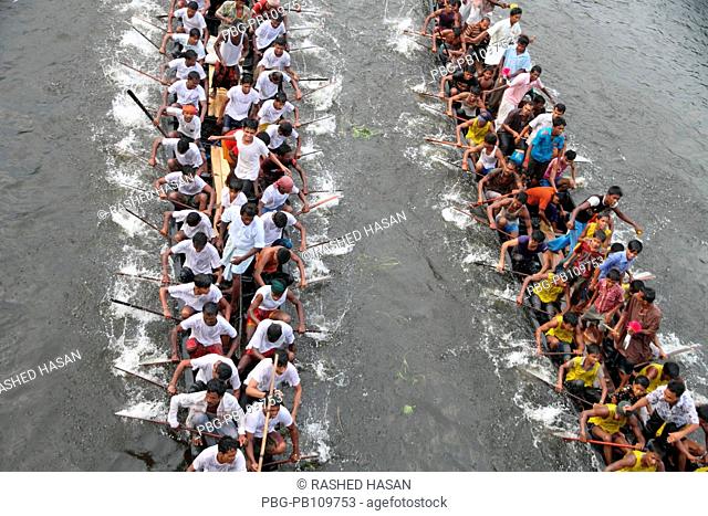 Boat race competition due to the Laxmi Puja  Hindu religious festival at Kaliganj, Gopalganj It is also the biggest village fair of Gopalganj Bangladesh October...