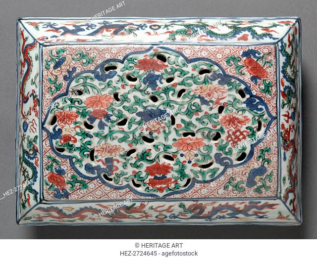 Box with Cover (lid), 1573-1620. Creator: Unknown