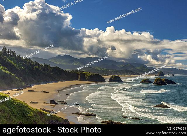 Morning View from Ecola State Park Cannon Beach OR USA