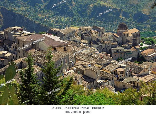 Stilo, mountain village in Calabria, Southern Italy