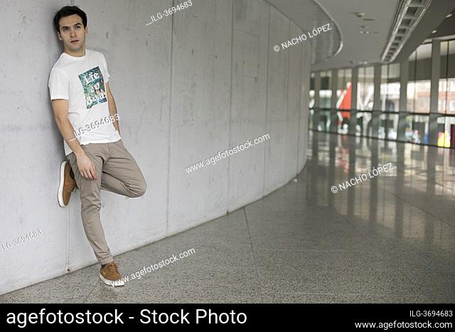 Ricardo Gomez poses for a photo session on March 13, 2018 in Madrid, Spain